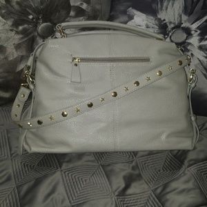 NWOT GRAY Steve Madden Bag